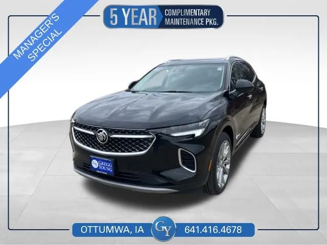 Black 2023 Buick Envision Avenir for sale in Ottumwa, IA