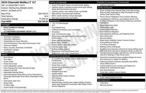 Photos of 2024 Chevrolet Malibu LT for sale in Ottumwa, IA at Gregg Young Toyota of Ottumwa