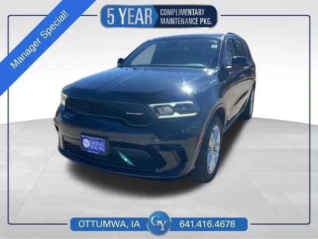 Black 2024 Dodge Durango GT Plus for sale in Ottumwa, IA