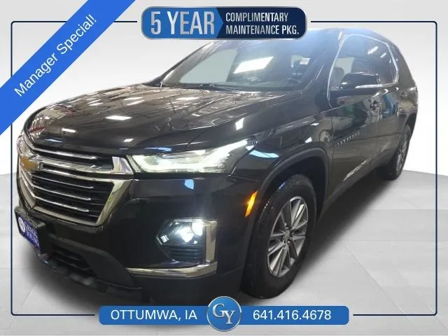 Black 2023 Chevrolet Traverse LT for sale in Ottumwa, IA