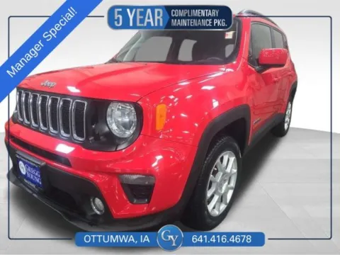 Red 2021 Jeep Renegade Latitude for sale in Ottumwa, IA