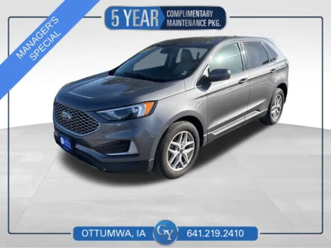 Gray 2024 Ford Edge SEL for sale in Ottumwa, IA