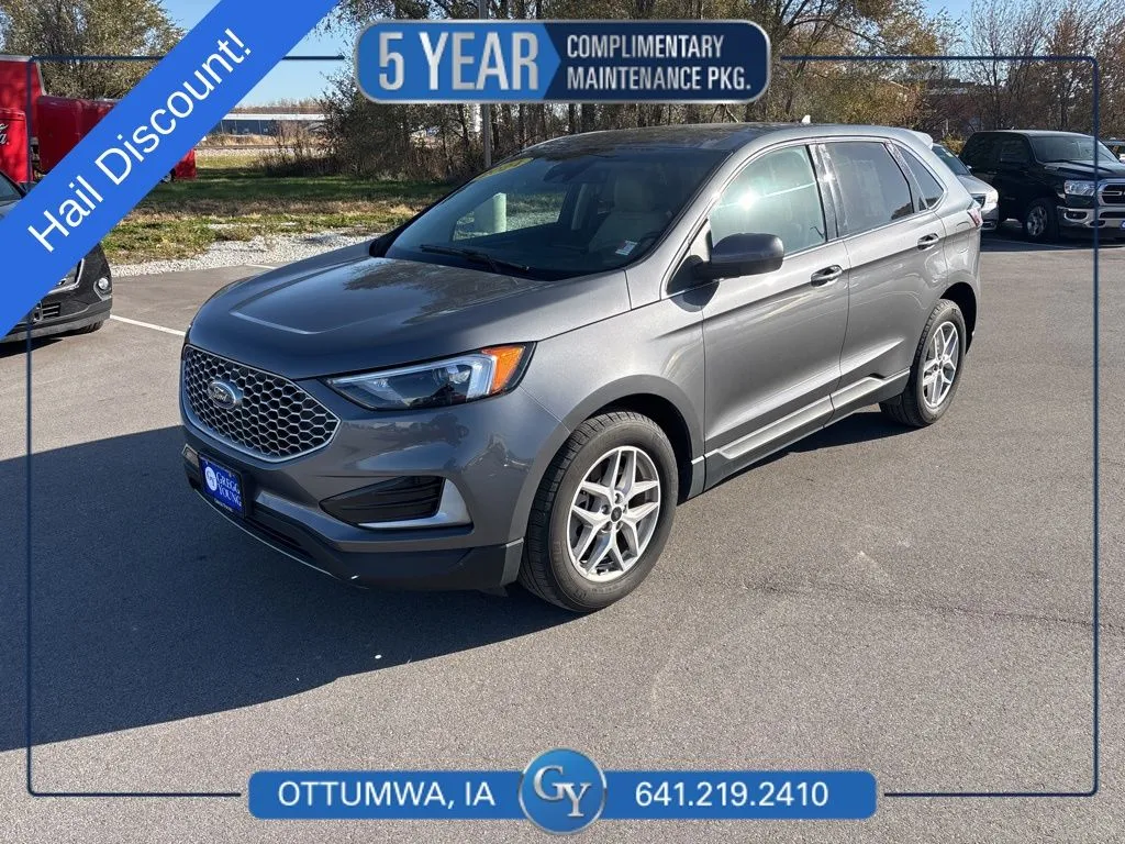 Gray 2024 Ford Edge SEL for sale in Ottumwa, IA