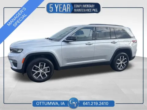 Silver 2024 Jeep Grand Cherokee Limited for sale in Ottumwa, IA