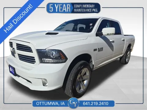 White 2017 Ram 1500 Sport for sale in Ottumwa, IA