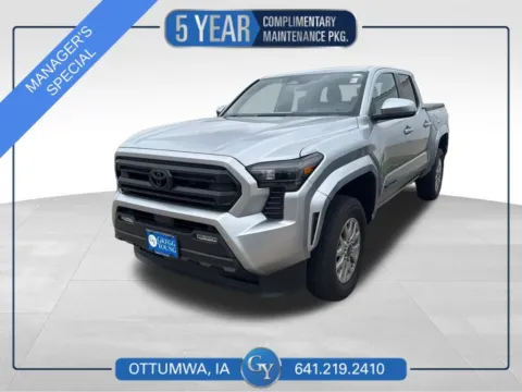 Silver 2024 Toyota Tacoma SR5 for sale in Ottumwa, IA