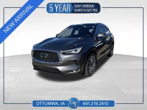 Gray 2021 INFINITI QX50 LUXE for sale in Ottumwa, IA
