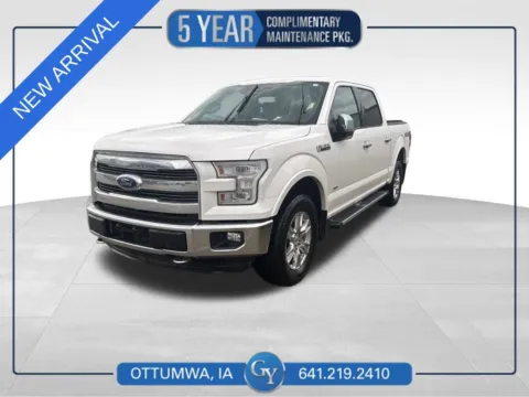 White 2017 Ford F-150 Lariat for sale in Ottumwa, IA
