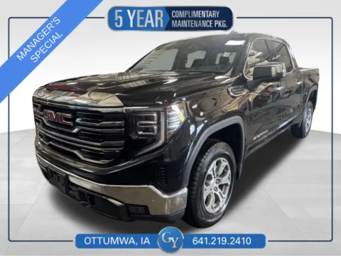 Black 2025 GMC Sierra 1500 SLT for sale in Ottumwa, IA