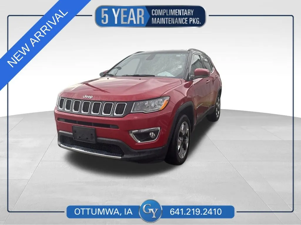 Red 2018 Jeep Compass Limited for sale in Ottumwa, IA