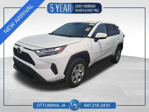 White 2024 Toyota RAV4 LE for sale in Ottumwa, IA