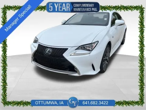 White 2017 Lexus RC 350 for sale in Ottumwa, IA
