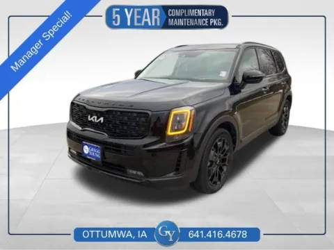 Black 2022 Kia Telluride SX for sale in Ottumwa, IA