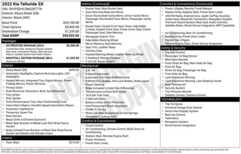 Photos of 2022 Kia Telluride SX for sale in Ottumwa, IA at Gregg Young Toyota of Ottumwa