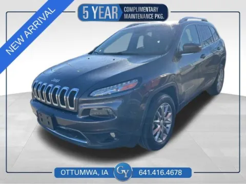 Gray 2018 Jeep Cherokee Limited for sale in Ottumwa, IA