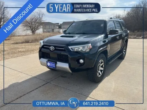 Black 2020 Toyota 4Runner TRD Off-Road Premium for sale in Ottumwa, IA