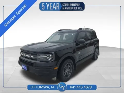 Black 2023 Ford Bronco Sport Big Bend for sale in Ottumwa, IA