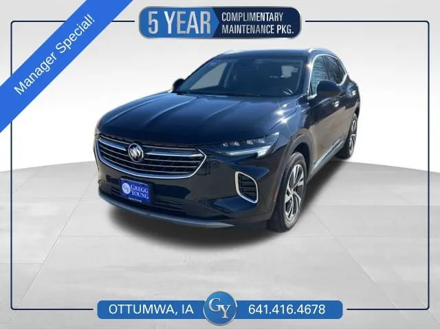 Blue 2021 Buick Envision Essence for sale in Ottumwa, IA