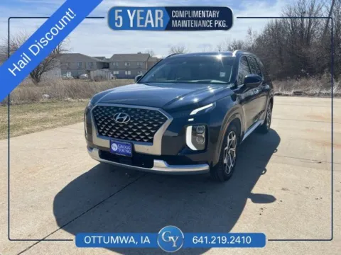 Blue 2021 Hyundai Palisade Calligraphy for sale in Ottumwa, IA