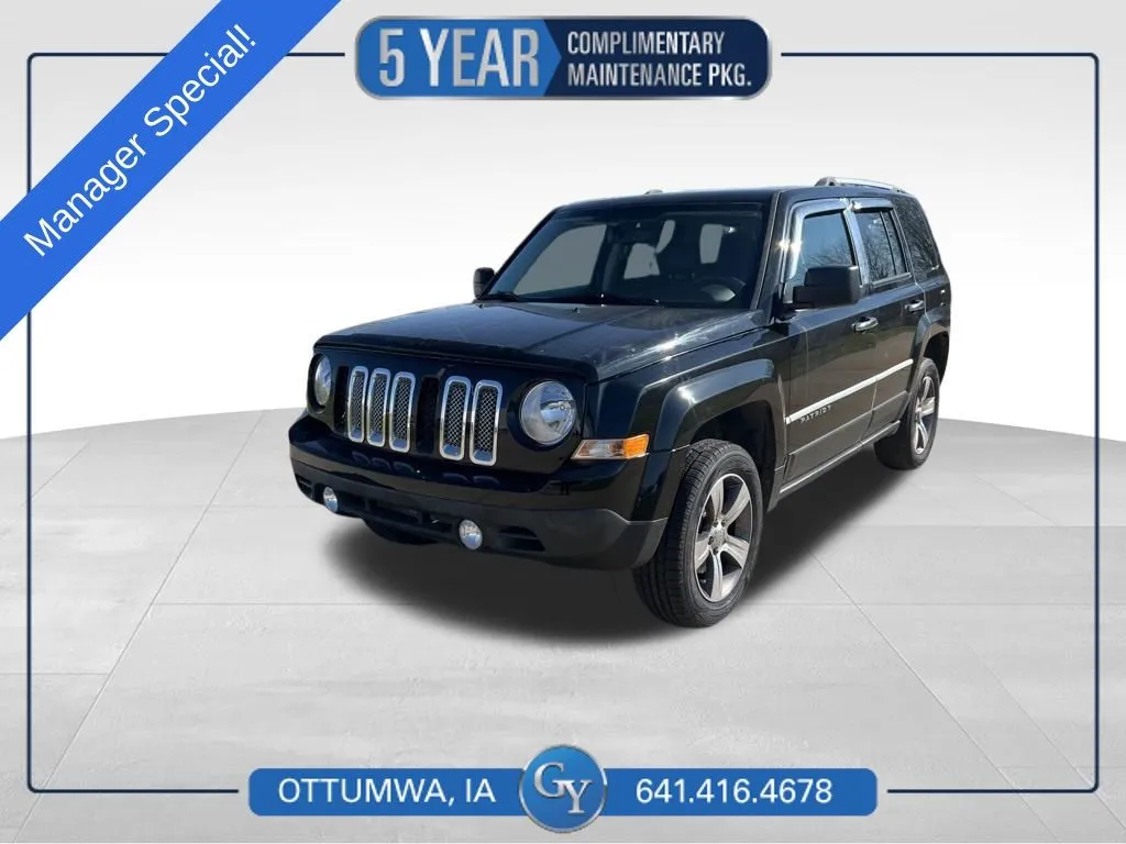Black 2017 Jeep Patriot High Altitude for sale in Ottumwa, IA