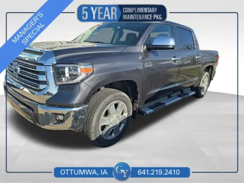 Gray 2018 Toyota Tundra 1794 for sale in Ottumwa, IA