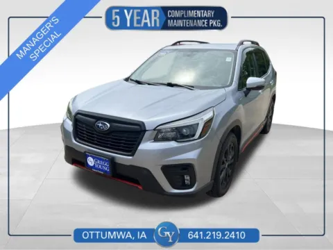 Silver 2021 Subaru Forester Sport for sale in Ottumwa, IA