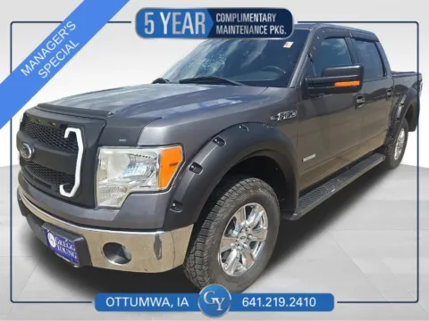 Gray 2013 Ford F-150 XLT for sale in Ottumwa, IA