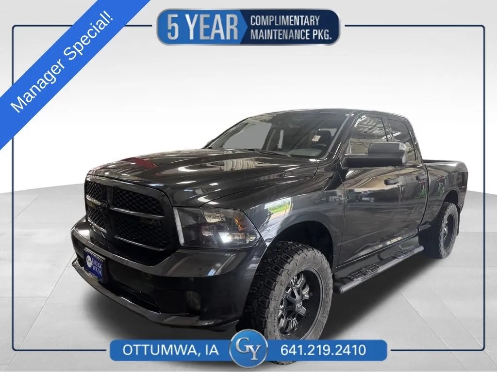 Black 2016 Ram 1500 Express for sale in Ottumwa, IA