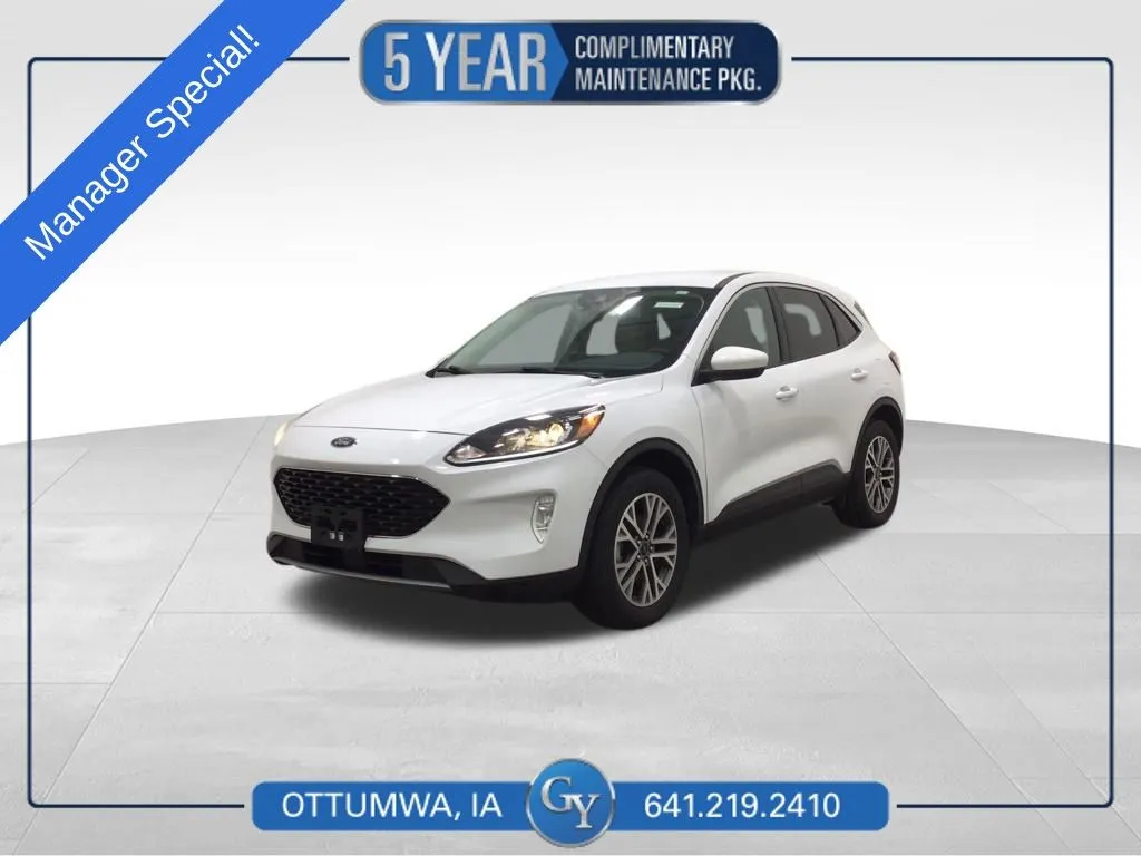 White 2022 Ford Escape SEL for sale in Ottumwa, IA