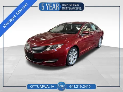 Red 2016 Lincoln MKZ for sale in Ottumwa, IA