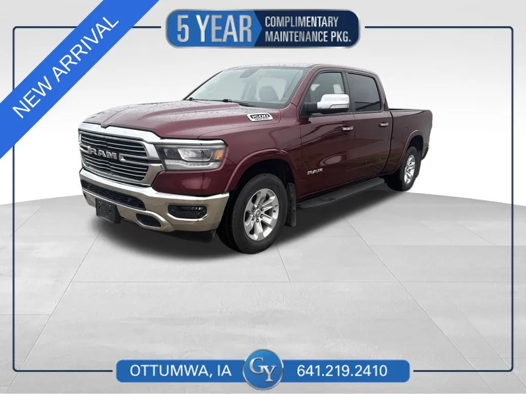 Red 2019 Ram 1500 Laramie for sale in Ottumwa, IA