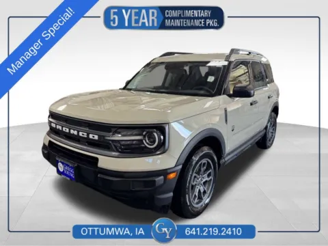 Brown 2024 Ford Bronco Sport Big Bend for sale in Ottumwa, IA