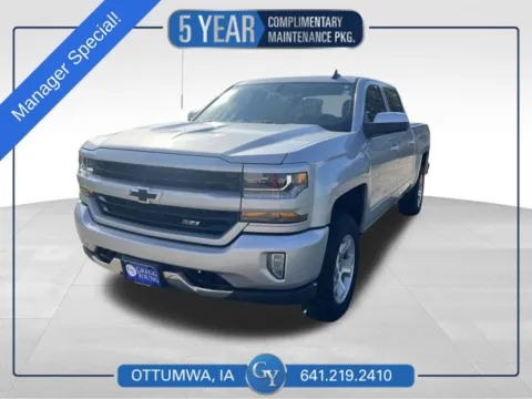 Silver 2017 Chevrolet Silverado 1500 LT for sale in Ottumwa, IA