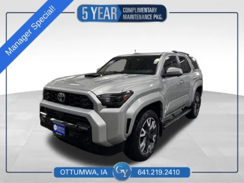 Silver 2026 Toyota 4Runner TRD Sport Premium for sale in Ottumwa, IA