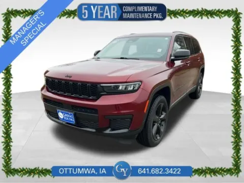 Red 2023 Jeep Grand Cherokee L Altitude for sale in Ottumwa, IA