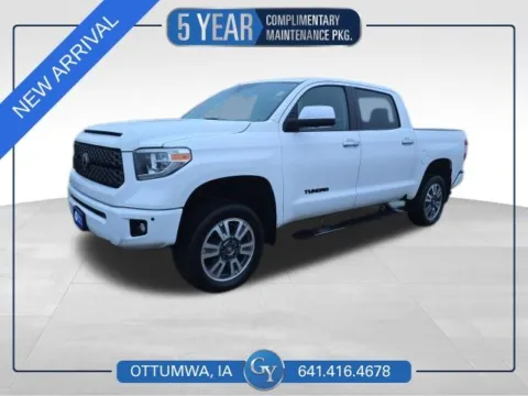 White 2019 Toyota Tundra Platinum for sale in Ottumwa, IA