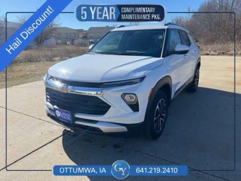 White 2025 Chevrolet TrailBlazer LT for sale in Ottumwa, IA