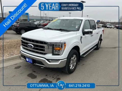 White 2023 Ford F-150 Lariat for sale in Ottumwa, IA