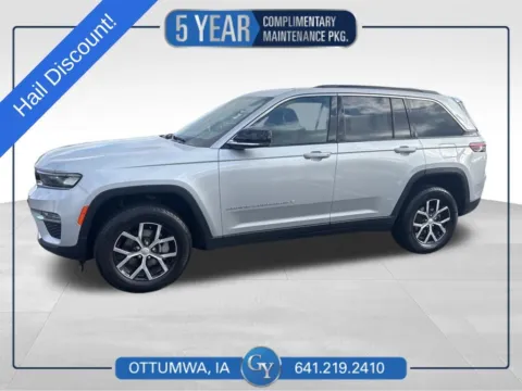 Silver 2024 Jeep Grand Cherokee Limited for sale in Ottumwa, IA