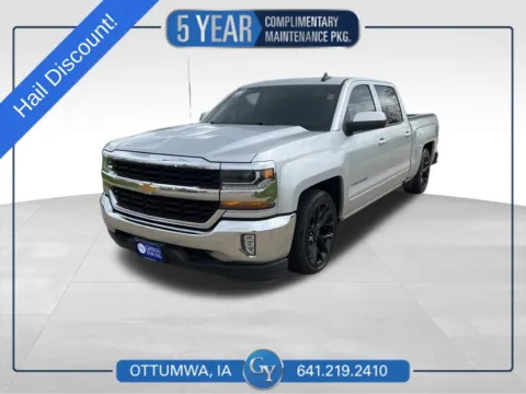 Silver 2018 Chevrolet Silverado 1500 LT for sale in Ottumwa, IA