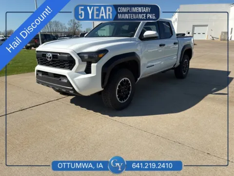 White 2024 Toyota Tacoma TRD Off-Road for sale in Ottumwa, IA