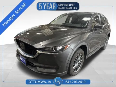 Gray 2021 Mazda CX-5 Touring for sale in Ottumwa, IA