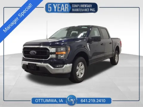 Blue 2023 Ford F-150 XLT for sale in Ottumwa, IA
