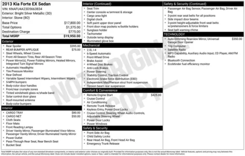 Photos of 2013 Kia Forte EX for sale in Ottumwa, IA at Gregg Young Toyota of Ottumwa