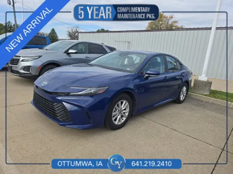 Blue 2025 Toyota Camry LE for sale in Ottumwa, IA