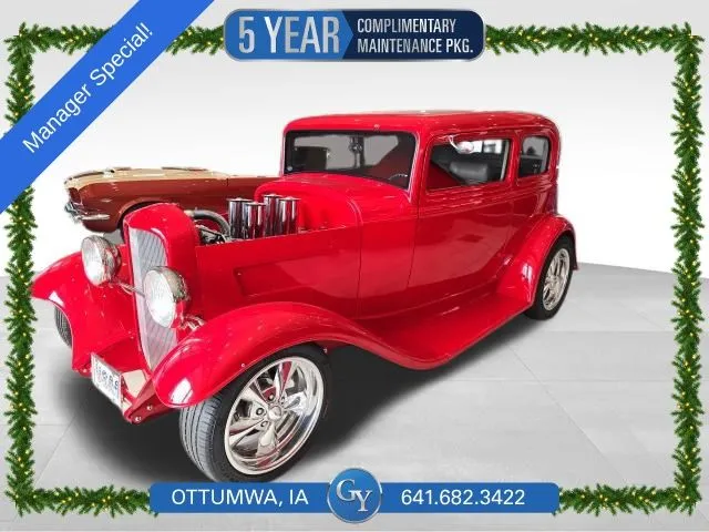 Red 1932 Ford VICTORIA COUPE for sale in Ottumwa, IA