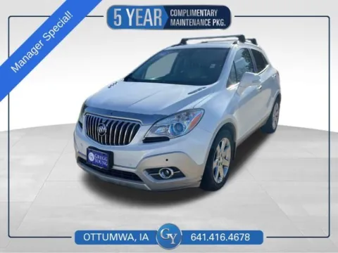 White 2015 Buick Encore Premium for sale in Ottumwa, IA