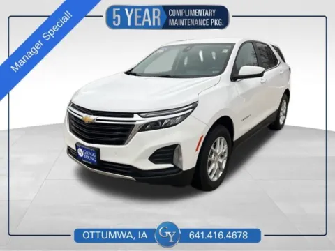 White 2024 Chevrolet Equinox LT for sale in Ottumwa, IA
