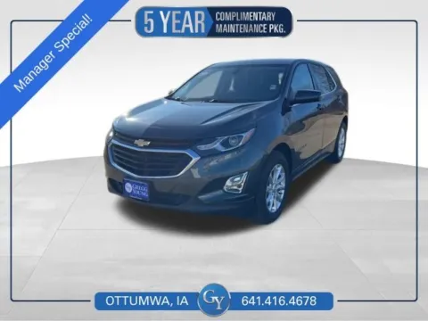 Gray 2018 Chevrolet Equinox LT for sale in Ottumwa, IA