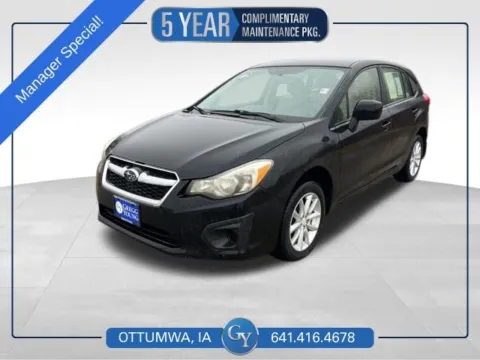 Black 2013 Subaru Impreza 2.0i Premium for sale in Ottumwa, IA